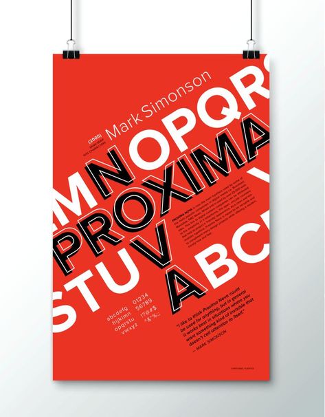 Proxima Nova, Golden Section, Typeface Poster, Dynamic Composition, Type Posters, Typographic Design, Nbc News, The Golden, My Favourite