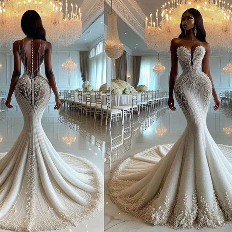 Nanice Weddings | Wedding dresses in Accra | A masterpiece of couture craftsmanship @nanice_weddings +233243622172 . . . . @weddingdresslookbook @weddingsonpoint @bridaldiaryy… | Instagram Fall Romance, Tangled Wedding, Gorgeous Wedding Dress Princesses, Flower Gown, Backless Bridesmaid Dress, African Bridal Dress, Glam Wedding Dress, Plus Wedding Dresses, White Elegance