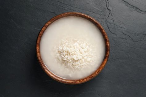 Why You Should Save Your Rice Water - Eater Rice Water Hair Rinse, Face Mask For Glowing Skin, Rice Water Benefits, Mask For Glowing Skin, Carbon Steel Wok, Water Hair, Korean Face Mask, Chinese Kitchen, Cast Iron Cleaning