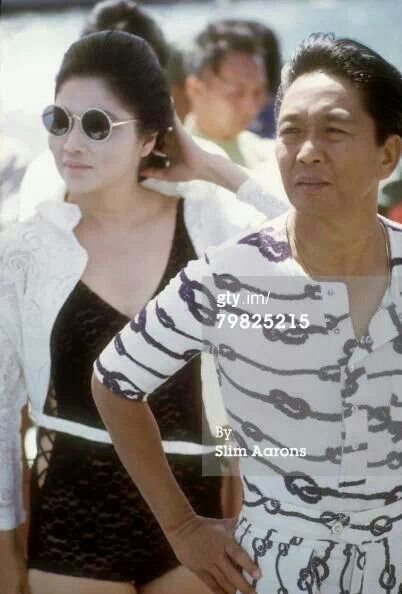 Ferdinand and Imelda Marcos, Philippines People Power Revolution, Ferdinand Marcos, Vladimir Lenin, Jose Rizal, Filipino Fashion, Mao Zedong, Filipiniana Dress, Philippines Culture, Slim Aarons