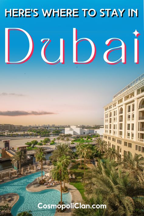 Hotel in Dubai overlooking the Creek Dubai Places, Hotels Dubai, Dubai Apartments, Dubai Map, Fun Water Parks, Dubai Guide, Dubai Hotels, Uae Travel, Dubai Hotel