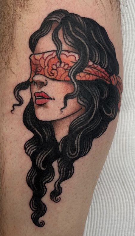 Neo Traditional Woman Face Tattoo, Traditional Tattoos Woman Face, American Traditional Female Face Tattoo, Tradition Woman Tattoo, Traditional Woman Portrait Tattoo, Traditional Face Tattoo Woman, Pretty Lady Tattoo, American Traditional Tattoos Women Faces, American Traditional Female Tattoo