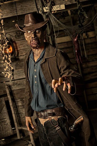 57 Zombie Cowboy Stock Photos, Pictures & Royalty-Free Images - iStock Cowboy Zombie, Zombie Cowboy, Dracula Cartoon, Zombie Cartoon, Wild West Theme, Halloween Party Night, Vampire Dracula, White Zombie, Zombie Walk