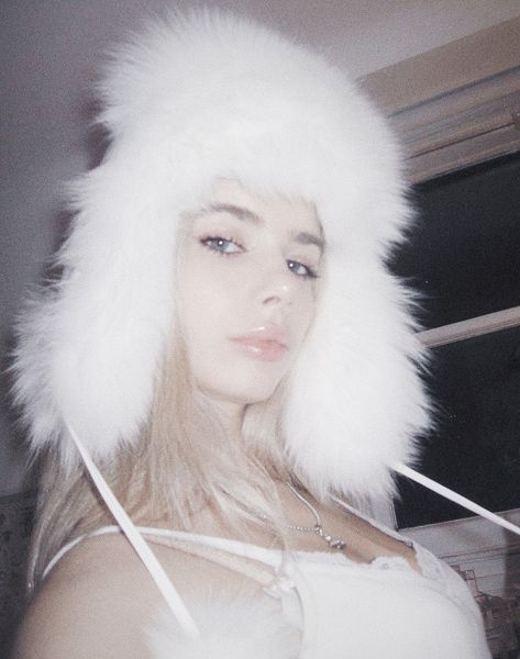 Winter Princess, Snow Girl, Winter Girls, Fur Hat, White Fur, White