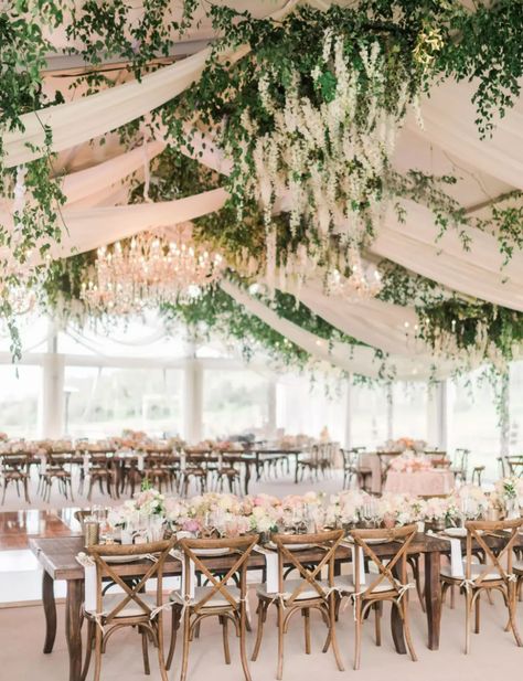 Wedding Tent Decorations, Outdoor Tent Wedding, Tent Wedding Reception, Wedding Ceiling, Tented Wedding, Tent Decorations, Ethereal Wedding, Tent Reception, Wedding Tent