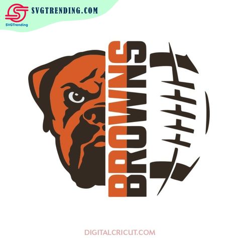 Cleveland Browns Shirts, Cleveland Browns Logo, Cricut Svgs, Skull Svg, Browns Fans, Nfl Svg, Browning Logo, Dog Logo, Football Svg