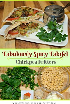 Spicy Falafel Recipe, Costa Rican Recipes, Falafel Recipe Easy, Chickpea Fritters, Falafel Sandwich, Falafel Recipe, American Recipes, Ethnic Food, Costa Rican