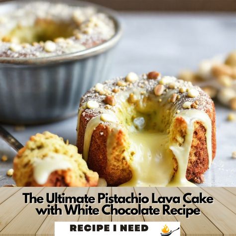 Are you looking for a decadent and indulgent dessert that will impress your guests or satisfy your sweet tooth? Look no further than this Pistachio La... see more/recipe by clicking the pin. White Chocolate Recipes Desserts, White Chocolate Recipe, Cinnamon Roll Cheesecake, Cake With White Chocolate, Roasted Red Pepper Pasta, White Chocolate Recipes, French Toast Muffins, Vegan Roast, Stuffed Shells Recipe