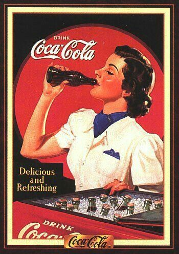 Vintage Coca-Cola ad Coca Cola Commercial, Retro Room Ideas, Soda Ads, Coca Cola Poster, Coke Ad, Dibujos Pin Up, Amazing 3d Tattoos, Always Coca Cola, Coca Cola Ad