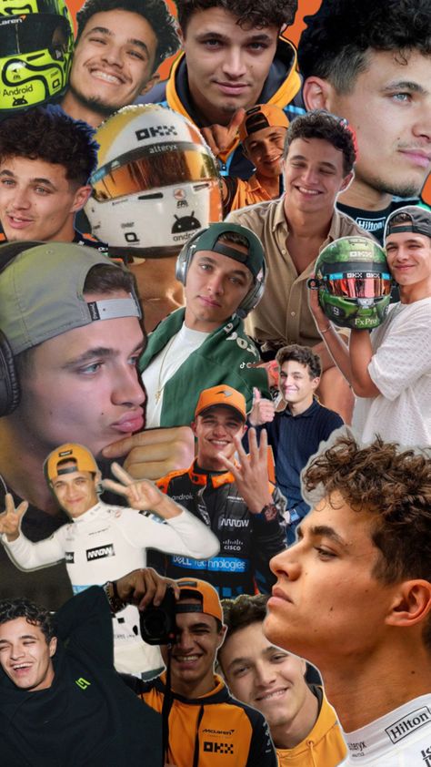 Collage de Lando Norris Lando Norris, Mind Blown, Collage