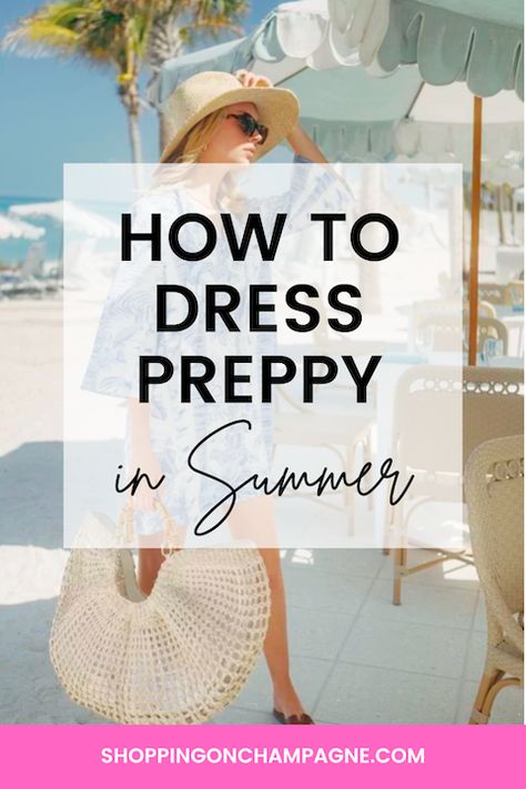 Want to look preppy and classic this summer but don't know where to start? Check out the 5 BEST PREPPY summer brands you need to know. Save this pin for easy reference. Preppy Boating Outfit, Womens Boating Outfit, Classic Preppy Style Women Summer, Boating Outfit Women Summer Casual, Hamptons Summer Style, Hampton Outfits Summer, Classic Beach Outfits, Cape Cod Summer Outfits, Southern Preppy Style Summer