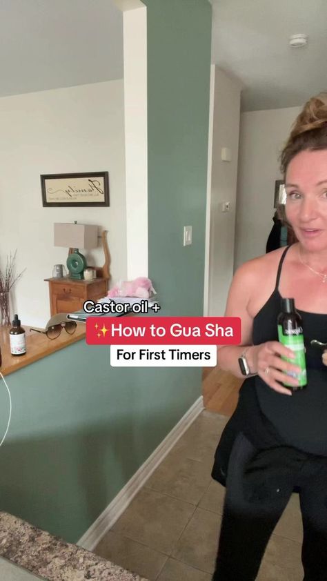 Use your gua sha every morning to refuce puffiness, sculpt, improve circulation and stimulate collagen production. Castor oil is a great oil to use for slip and all its skin benefits. #aginggracefully #castoroilbenefits #wrinkletreatment #guashatutorial #wrinkleprevention | Cindy Currie | Cindy Currie · Original audio Natural Skin Care Remedies, Face Exercises, Beauty Tips For Glowing Skin, Facial Skin Care Routine, Face Yoga, Skin Care Kit, Improve Circulation, Collagen Production, Skin Benefits