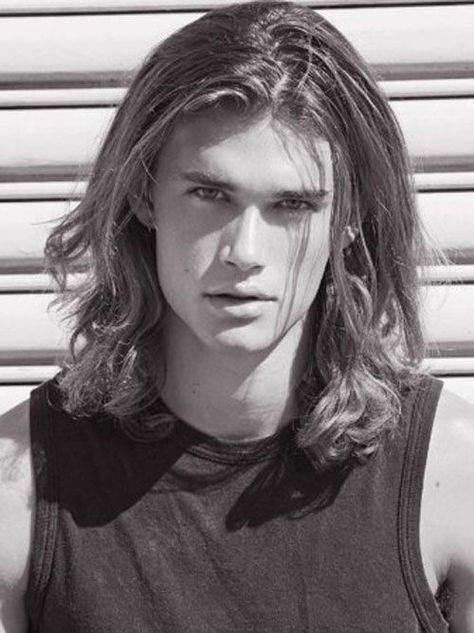 Gomorrah - Shawn Harrison - Keyboards/Piano Man With Long Hair, Blonde Eyebrows, Tapered Hair, Tapered Haircut, Boys Long Hairstyles, Popular Haircuts, Corte De Cabelo Masculino, Blonde Guys, Very Long Hair