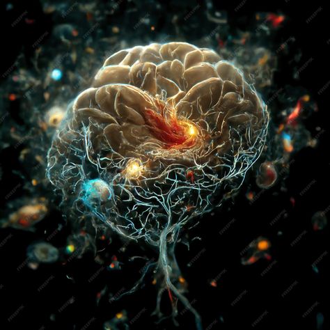 Premium Photo | Neuron cell illustration with nervous impulses along dendrites Neural connections in outer space Cell Illustration, Neural Connections, Space Images, Outer Space, Premium Photo, 1 Million, Biology, Evolution, Stock Photos