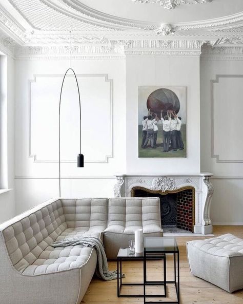 ILONA BOGDANE (@ilona.bogdane) • Interior Designer Instagram photos and videos Ethnicraft N701, N701 Sofa, Cool Couches, Cozy Seating, Dark Beige, Interior Deco, Living Room Inspo, Unique Spaces, Fabric Sofa