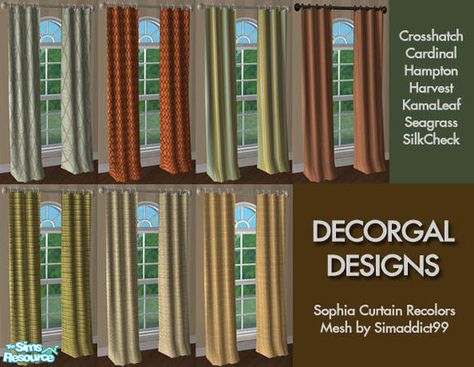 Sims 2 Hair, Ts2 Cc, Sims Building, Elegant Curtains, The Sims 2, Sims 1, Sims Mods, Animal Skin, Maxis Match