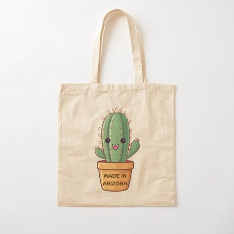 Get my art printed on awesome products. Support me at Redbubble #RBandME: https://www.redbubble.com/i/tote-bag/Cute-Potted-Cactus-Made-in-Arizona-by-tumbleweedphoto/165377007.P1QBH?asc=u Cactus Goodie Bags, Cactus Tote, Tropical Pink Tote Bag, Cactus Earrings £6.00, Bag Sale, Arizona, Cactus, Shop My, Unique Gifts