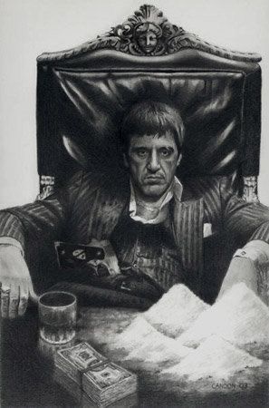 Scarface Poster, Gta Vi, Scarface Movie, Money Wallpaper Iphone, Gangsta Tattoos, Cholo Art, Tony Montana, Dark Art Tattoo, Tattoo Design Book