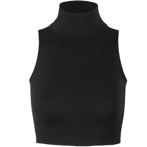 Kogmo Women's Lightweight Fitted Sleeveless Turtleneck Crop Top with... ($5) ❤ liked on Polyvore featuring tops, stretch top, stretchy tops, fitted tops, turtle neck top and fitted turtleneck Turtle Neck Crop Top, Fitted Turtleneck, Sleeveless Turtleneck, Stretchy Tops, Stretch Top, Sleeveless Crop Top, Turtle Neck Top, Workout Tops, Basic Tank Top