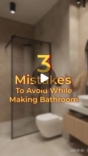 Shivasya on Instagram: ""🛁✨ Avoid bathroom blunders! 3 must-avoid mistakes when elevating your bathroom space. Pro tip: Design with precision, declutter wisely. 🚿 . Follow @shivasya_interior_design for more ! . . . . . . Interior design, interior design ideas, bathroom, Washroom interior, luxury Bathroom, powder room, home decor, Architecture, Real estate #BathroomWisdom #ProTips #DesignInspo#HomeDecor#InteriorGoals#DreamSpace#StyleYourSpace#ModernLiving#InteriorDetails#HomeStyle#DecorCrush#InteriorIdeas#DesignTrends#HomeSweetHome#SpaceSolutions#InstaHome#ChicInteriors#CozySpaces#InteriorStyling#DecorInspiration#LivingInStyle#homevibes #reelsinstagram #reels #interiordesign #viral #trending #explore" Powder Washroom Ideas, Luxury Powder Room Design, Washroom Design Ideas, Luxury Washroom Design, Washroom Decor Ideas, Washroom Interior, Bathroom Design Ideas Small, Bathroom Modern Luxury, Interior Design Ideas Bathroom