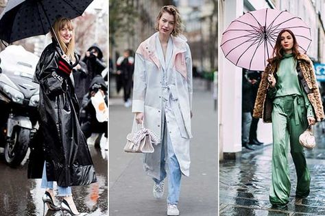 7 Monsoon Fashion Trends for You  Rainy season brings along the ample desired respite from the heat, nonetheless, the season likewise throws a challenge at you when it comes to dressing up. #Monsoon #Fashion #Beauty #Trends #RainySeason #LifeSyle Monsoon Outfits For Women, Monsoon Fashion, Rainy Day Outfits, Rain Fashion, Trendy Fits, Rain Gear, Rainy Season, Famous Fashion, Rainy Day Outfit