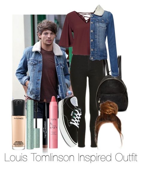 "Louis Tomlinson Inspired Outfit" by jenadamss ❤ liked on Polyvore featuring Topshop, Miss Selfridge, STELLA McCARTNEY, Vans, MAC Cosmetics, Givenchy and tarte One Direction Inspired Outfits, Louis Tomlinson Inspired Outfits, Louis Tomlinson Concert Outfit, Louis Tomlinson Concert Outfit Ideas, Louis Tomlinson Outfits Inspiration, Louis Tomlinson Outfits, Louis Tomlinson Concert, One Direction Outfit, One Direction Outfits