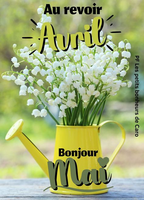 1 Er Mai Muguet, Hello Mai, Premier Mai, Small Garden Waterfalls, Green Community, Good Day Wishes, 1 Mai, 1. Mai, Balcony Gardening