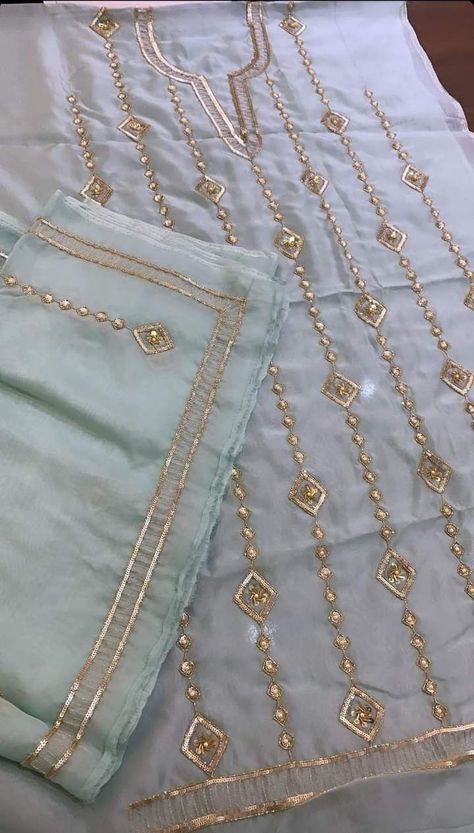 Fabric Colour Painting, Rajasthani Dress, Lehenga Design, Hand Work Design, Embroidery Fashion Detail, Traditional Blouse Designs, Hand Embroidery Dress, Punjabi Outfits, Eid Dresses