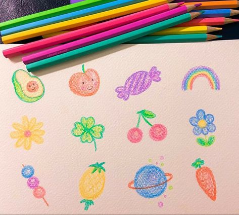 Teacher Art Drawing, Colored Pencil Doodles, Color Pencil Illustration, Indie Drawings, Images Kawaii, Bullet Journal Art, Cute Doodles Drawings, Art Diary, Cute Doodle Art