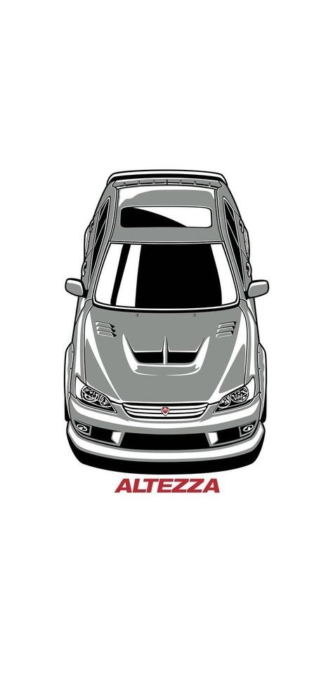 Altezza Wallpaper, Men Cars Photography, Toyota Altezza, Cars Photography, Car Style, Jdm Wallpaper, Lexus Is300, Car Vector, Car Artwork