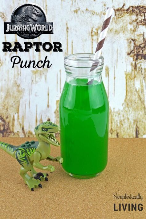 Raptor Punch, Fête Jurassic Park, Festa Jurassic Park, Jurassic Park Birthday Party, Jurassic Park Party, Jurassic Park Birthday, Birthday Party At Park, Park Birthday, Dinosaur Themed Birthday Party