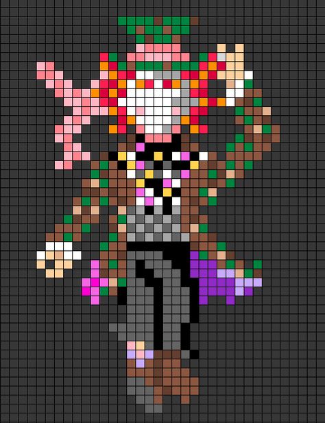 Easy Pixel Art, Perler Bead Art, Knitting Charts, Perler Bead Patterns, Hama Beads, Mad Hatter, Types Of Art, Perler Beads, Bead Art