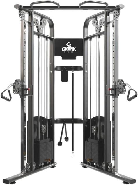 Gronk Fitness Functional Trainer with Dual Weights Stack for ... Functional Trainer, Cable Workout, Garage Gym, Program Design, Home Gym, No Equipment Workout, Gym Workouts, Gym Equipment, Cable