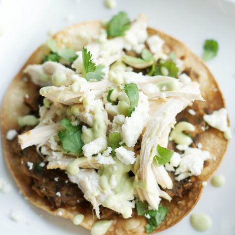 Tostada Bar, Black Bean Tostada, Bean Tostada, Black Bean Tostadas, Bean Tostadas, Chicken Black Bean, Black Bean Chicken, Chicken Tostadas, Mexican Dinner Recipes