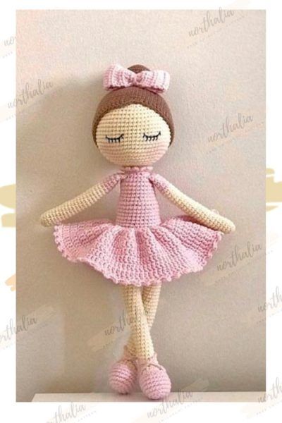 Doll Amigurumi Free Pattern, Crochet Toys Free, Crochet Horse, Amigurumi Doll Pattern, Crochet Dolls Free Patterns, Ballerina Doll, Crochet Animals Free Patterns, Crochet Doll Clothes, Crochet Doll Pattern