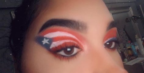 Puerto Rican Makeup Looks, Puerto Rican Makeup, Puerto Rican Festival, Lots Of Makeup, Festival Makeup, Eye Make, Puerto Rican, Lady Gaga, Carnival Face Paint