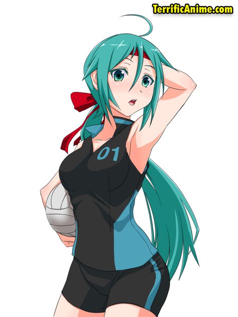 Vocaloid #anime #hatsunemiku #vocaloid Volleyball Anime Female Oc, Anime Female Oc, Female Oc Art, Girls Playing Football, Professional Volleyball Players, Professional Volleyball, Female Oc, Anime School, Play Volleyball