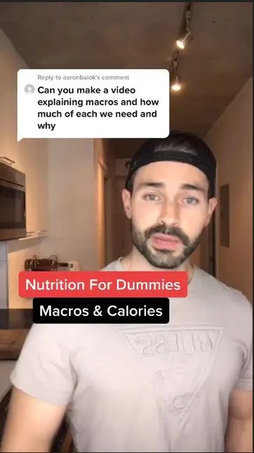 Nutrition For Dummies: Macros & Calories #howtoloseweight #wellnesstips #howto #fitnessfacts Nutrition Guide, For Dummies, Make A Video, Mens Health, Mirrored Sunglasses Men, Nutrition Facts, Mens Fitness, Mirrored Sunglasses, Nutrition