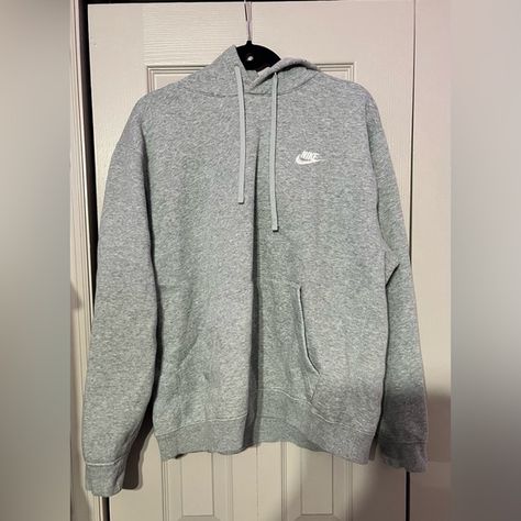 Nike Hoodie - Gray Color - Size Large Gray Nike Hoodie, Nike Grey Hoodie, Nike Hoodies For Women, Nike Hoodies, Grey Nike Hoodie, Gray Nike, Hoodies For Women, Grey Nikes, Nike Hoodie