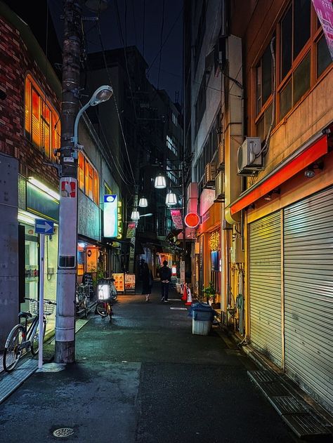 Urban Alley at Night, Tokyo, Japan | Openverse Japan Urban, Tokyo Night, Roblox Game, Aesthetic Japan, Ap Art, Night City, Tokyo Japan, Blue Moon, Metropolis