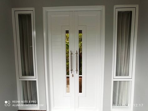 Kusen dan pintu aluminium murah Kusen Alumunium, Modern Gates, Minimalist Window, Modern Gate, Metal Working Projects, Aluminium Doors, House Room, Room Inspo, Metal Working