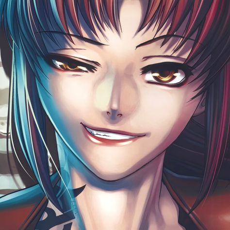 〜 source : black lagoon ◟ official art Black Lagoon Official Art, Revy Pfp, Black Lagoon Revy, Pfp Twitter, Dual Monitor, Black Lagoon, A Background, Desktop Wallpapers, Background Pictures