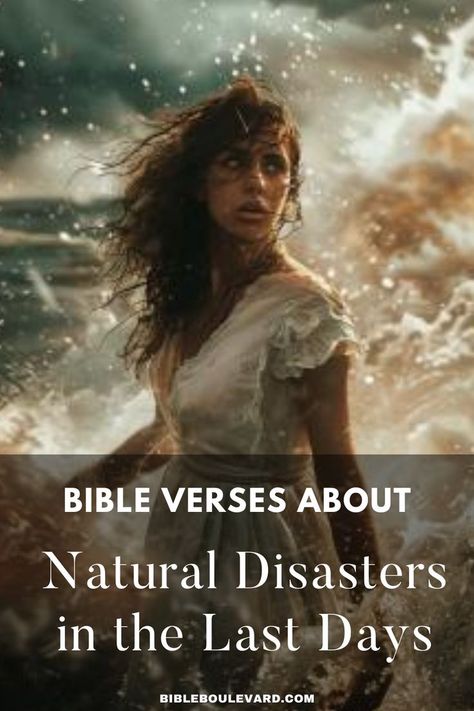 Bible Verses About Natural Disasters in the Last Days Last Days Bible, In The Last Days, The End Times, Best Bible Verses, Bible Says, End Times, Natural Disaster, Last Days, Bible Knowledge