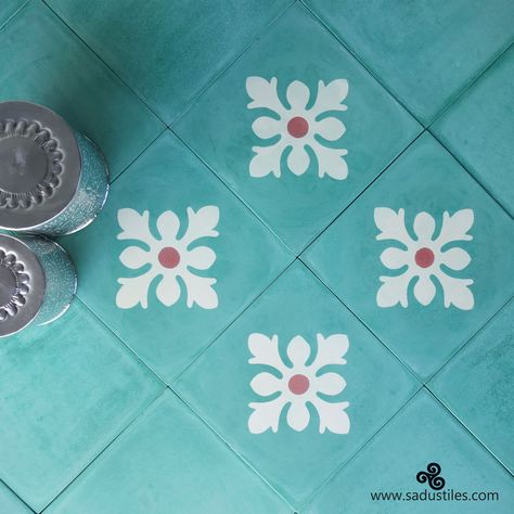 Athangudi Tiles Pattern, Athangudi Tiles Flooring, Home Tiles Design, Athangudi Tiles, Bali Life, Tiles Art, Tile Paint, Tiles Handmade, Graphic Design Flyer