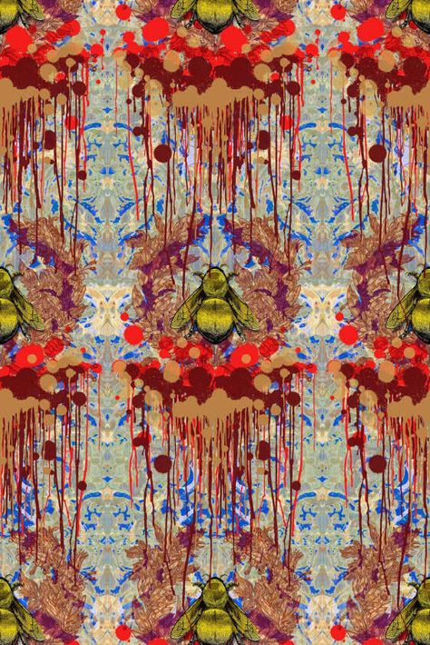 New wallpaper designs from Timorous Beasties Timorous Beasties Wallpaper, Empire Wallpaper, Timorous Beasties, Gothic Wallpaper, Abstract Art Wallpaper, Art Textile, Damask Pattern, Wreath Decor, New Wallpaper