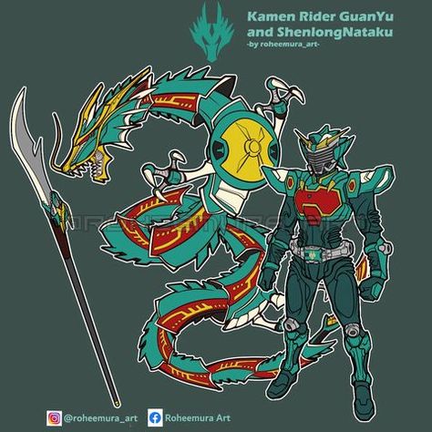 Roheemura Art (@roheemura_art) • Instagram photos and videos Ranger Armor, Power Rangers Fan Art, Kamen Rider Ryuki, Mecha Suit, Kamen Rider Zi O, Fantasy Heroes, Power Rangers Art, Dragon Knight, Kamen Rider Series