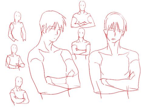 Sketches - Album on Imgur Person Reference, 블로그 디자인, Crossed Arms, Manga Drawing Tutorials, Figure Reference, Body Reference Drawing, 인물 드로잉, Figure Drawing Reference, Anatomy Art