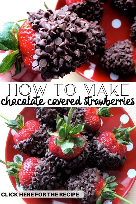 Chocolate Strawberries Recipe, Easy Chocolate Covered Strawberries, Make Chocolate Covered Strawberries, Strawberries Chocolate Covered, Mushroom Chocolate, Strawberries Chocolate, Chocolate Covered Strawberry, Valentines Day Cakes, Valentines Day Desserts