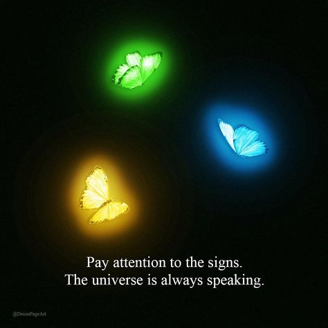 Deion on Instagram: “Pay attention to the signs. The universe is always speaking.” Manifest Widget, Universe Signs, A Sign From The Universe, Opinion Quotes, Sign From The Universe, Bee Printables, Neon Quotes, Spiritual Journals, Signs From The Universe