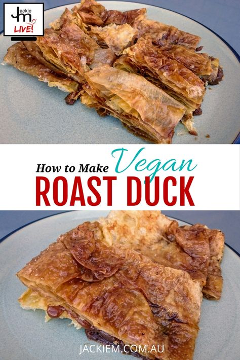 Vegan Duck Recipe, Mock Duck Recipe, Tofu Sheets, Vegan Duck, Seitan Roast, Tofu Skin, Vegetarian Roast, Asian Vegetarian Recipes, Vegetarian Protein Sources